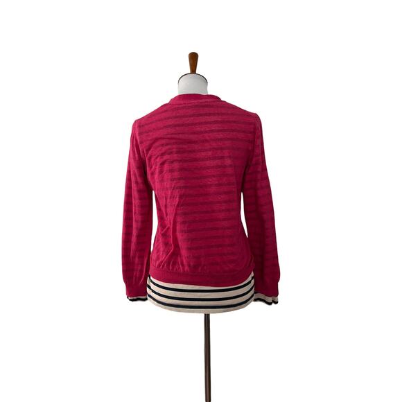 Marc Jacobs Womens Cardigan Button Up Long Sleeve Pink S Small - Picture 2 of 6